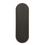 Opvouwbaar 3-in-1 draadloos en magnetisch laadstation 15W kleur zwart achtste weergave