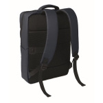 RPET-rugzak met PU-coating voor laptop tot 15'' kleur blauw tweede weergave