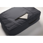 RPET-rugzak met PU-coating voor laptop tot 15'' kleur blauw foto weergave