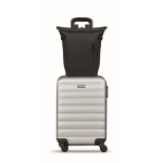 PU-rugzak met ruimte voor 15”-pc en fietsbanden 20 L kleur zwart
