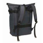 PU-rugzak met ruimte voor 15”-pc en fietsbanden 20 L kleur blauw tweede weergave
