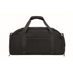 Sportieve nylon tas met trolleyband en schouderriem 20 L kleur zwart zevende weergave