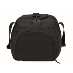 Sportieve nylon tas met trolleyband en schouderriem 20 L kleur zwart tiende weergave