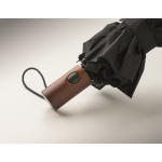 Opvouwbare automatische windbestendige polyester paraplu Ø94 kleur zwart foto bekijken vijfde weergave