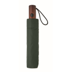 Opvouwbare automatische windbestendige polyester paraplu Ø94 kleur groen tweede weergave