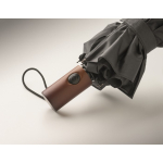 Opvouwbare automatische windbestendige polyester paraplu Ø94 kleur donkergrijs foto bekijken vijfde weergave