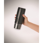 Draagbaar koffiezetapparaat voor gemalen koffie 1.800mAh kleur zwart foto weergave