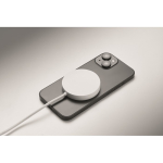 Magnetische draadloze oplader met vaste USB-C-kabel van 1 m en 25W kleur wit foto bekijken vierde weergave