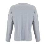 Unisex oversized T-shirt gerecycled katoen 220 g/m² kleur lichtgrijs