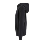 Unisex katoenen hoodie met rits 450 g/m² SOL'S LEGACY kleur zwart zesde weergave