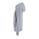 Unisex katoenen hoodie met rits 450 g/m² SOL'S LEGACY kleur lichtgrijs zesde weergave