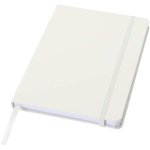 A5-notitieboek met elastische sluiting en lint in dezelfde kleur, gestippelde pagina's kleur wit
