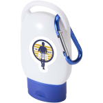 Zonnecrème SPF 30 met geïntegreerde karabijnhaak en vanillegeur 30ml kleur blauw