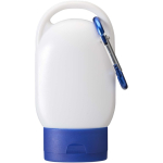 Zonnecrème SPF 30 met geïntegreerde karabijnhaak en vanillegeur 30ml kleur blauw derde weergave voorkant