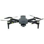 Prixton-drone met mobiele app, livevideo en sensor aan de voorkant kleur zwart derde weergave voorkant
