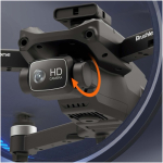Prixton-drone met mobiele app en obstakeldetectie in meerdere richtingen kleur zwart vierde weergave