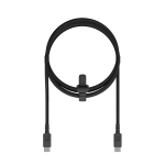 USB-C-kabel van gevlochten nylon met Xtorm 100W snelladen met afdrukgebied