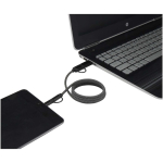 Magnetische 5-in-1-kabel tot 100cm met 65W snelladen kleur zwart tweede weergave