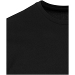 Unisex T-shirt met korte mouwen van biologisch katoen 160 g/m2 Elevate kleur zwart weergave detail 1