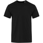 Unisex T-shirt met korte mouwen van biologisch katoen 160 g/m2 Elevate kleur zwart tweede weergave voorkant