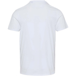 Unisex T-shirt met korte mouwen van biologisch katoen 160 g/m2 Elevate kleur wit tweede weergave achterkant