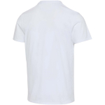 Unisex T-shirt met korte mouwen van biologisch katoen 160 g/m2 Elevate kleur wit derde weergave achterkant