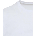 Unisex T-shirt met korte mouwen van biologisch katoen 160 g/m2 Elevate kleur wit weergave detail 1