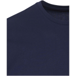 Unisex T-shirt met korte mouwen van biologisch katoen 160 g/m2 Elevate kleur marineblauw weergave detail 1