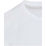 Unisex T-shirt met korte mouwen, ronde hals, katoen 200 g/m2 Elevate kleur wit weergave detail 1