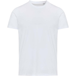Unisex T-shirt met korte mouwen, ronde hals, katoen 200 g/m2 Elevate kleur wit tweede weergave voorkant