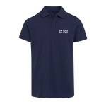 Unisex poloshirt met korte mouwen van gecertificeerd biologisch katoen 180 g/m2 Elevate met afdrukgebied