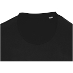 Uniseks sweater met ronde hals en geborstelde binnenkant 280 g/m2 Elevate kleur zwart tweede weergave
