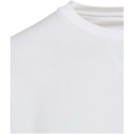 Uniseks sweater met ronde hals en geborstelde binnenkant 280 g/m2 Elevate kleur wit weergave detail 1