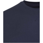 Uniseks sweater met ronde hals en geborstelde binnenkant 280 g/m2 Elevate kleur marineblauw weergave detail 1