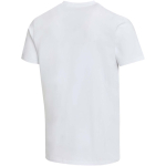 Unisex T-shirt met korte mouwen, V-hals, biologisch katoen 200 g/m2 Elevate kleur wit derde weergave achterkant