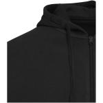 Uniseks hoodie met geruwde binnenkant 280 g/m² Elevate kleur zwart weergave detail 1