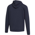 Uniseks hoodie met geruwde binnenkant 280 g/m² Elevate kleur marineblauw derde weergave achterkant