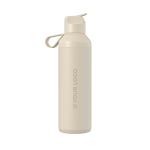 Fles van gerecycled roestvrij staal met rietje 710ml Ocean Bottle met afdrukgebied