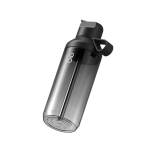 Transparante fles met rietje en klapdeksel 710ml Ocean Bottle kleur zwart derde weergave