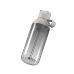 Transparante fles met rietje en klapdeksel 710ml Ocean Bottle kleur lichtgrijs derde weergave