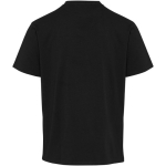 Oversized T-shirt van biologisch katoen met grammage 260 g/m2 Elevate kleur zwart tweede weergave achterkant