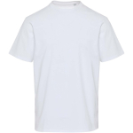 Oversized T-shirt van biologisch katoen met grammage 260 g/m2 Elevate kleur wit tweede weergave voorkant