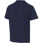 Oversized T-shirt van biologisch katoen met grammage 260 g/m2 Elevate kleur marineblauw derde weergave achterkant