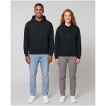 Oversized hoodie van eco-katoen 280 g/m2 Elevate kleur zwart luxe weergave