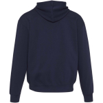 Oversized hoodie van eco-katoen 280 g/m2 Elevate kleur marineblauw tweede weergave achterkant