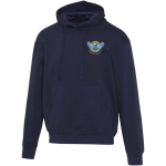 Oversized hoodie van eco-katoen 280 g/m2 Elevate kleur marineblauw weergave zeefdruk