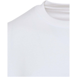 Oversize sweater met ronde hals van eco-katoen 280 g/m2 Elevate kleur wit weergave detail 1