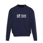 Oversize sweater met ronde hals van eco-katoen 280 g/m2 Elevate met afdrukgebied