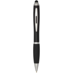 Draaibalpen met touchscreenpen en zachte grip, blauwe inkt kleur zwart