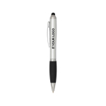 Draaibalpen met touchscreenpen en zachte grip, blauwe inkt met afdrukgebied